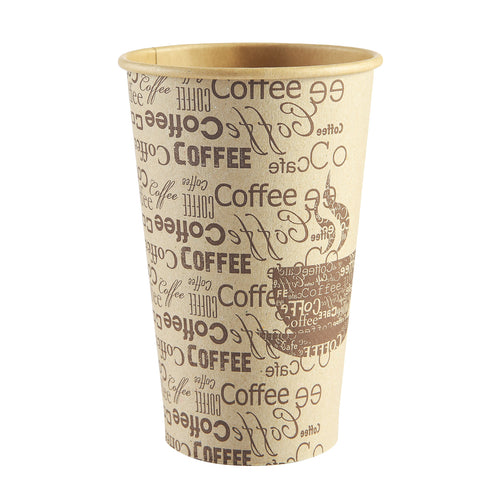 16oz Kraft Paper Cup - Custom Printing