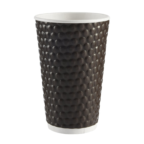16oz Dot Embossed Paper Cup - On Sale
