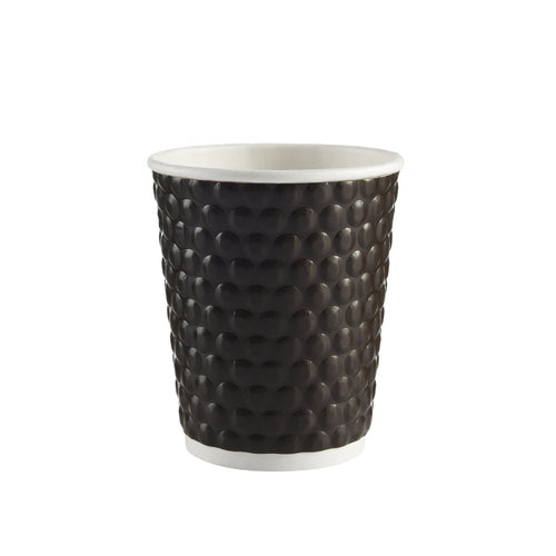 8oz Dot Embossed Paper Cup - On Sale
