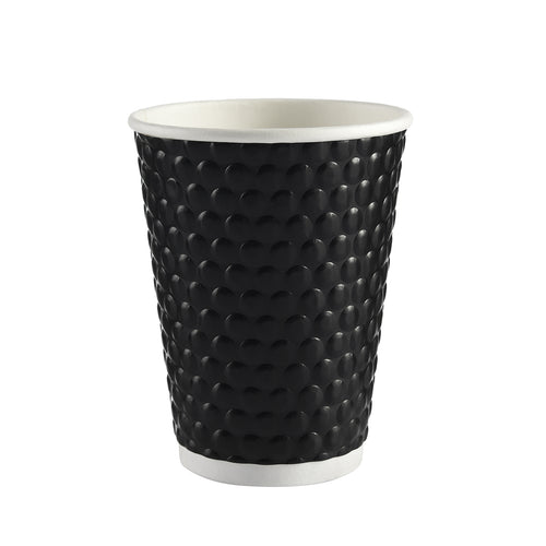 12oz Dot Embossed Paper Cup - On Sale