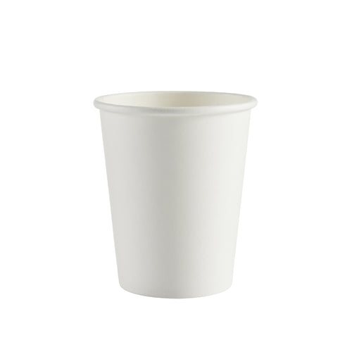 8oz White Paper Cup - On Sale
