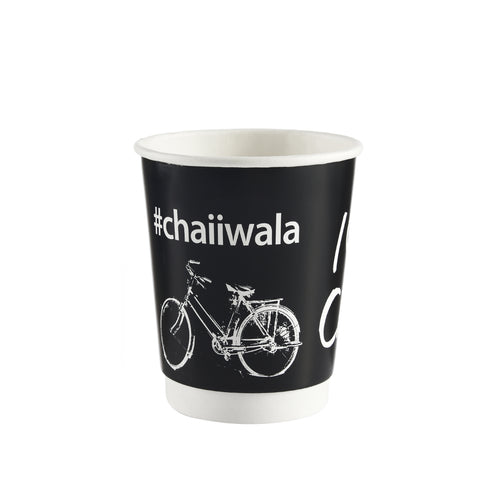 8oz Double Wall Paper Cup - Custom Printing