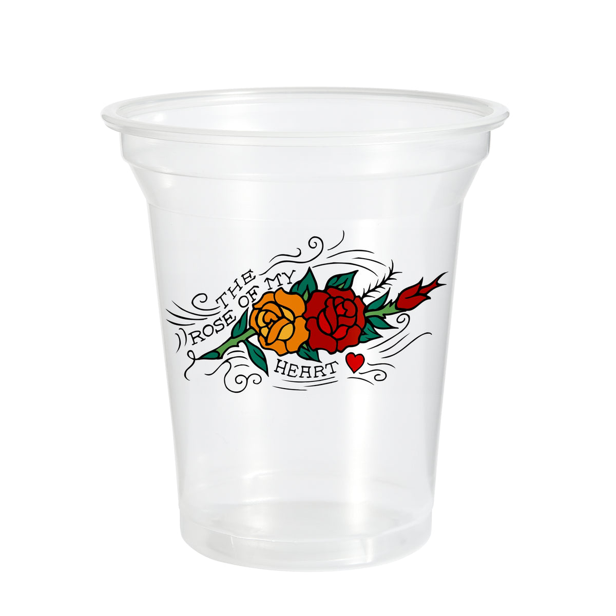 Custom Clear Plastic Cups – Easy To Personalize - Cup of Arms