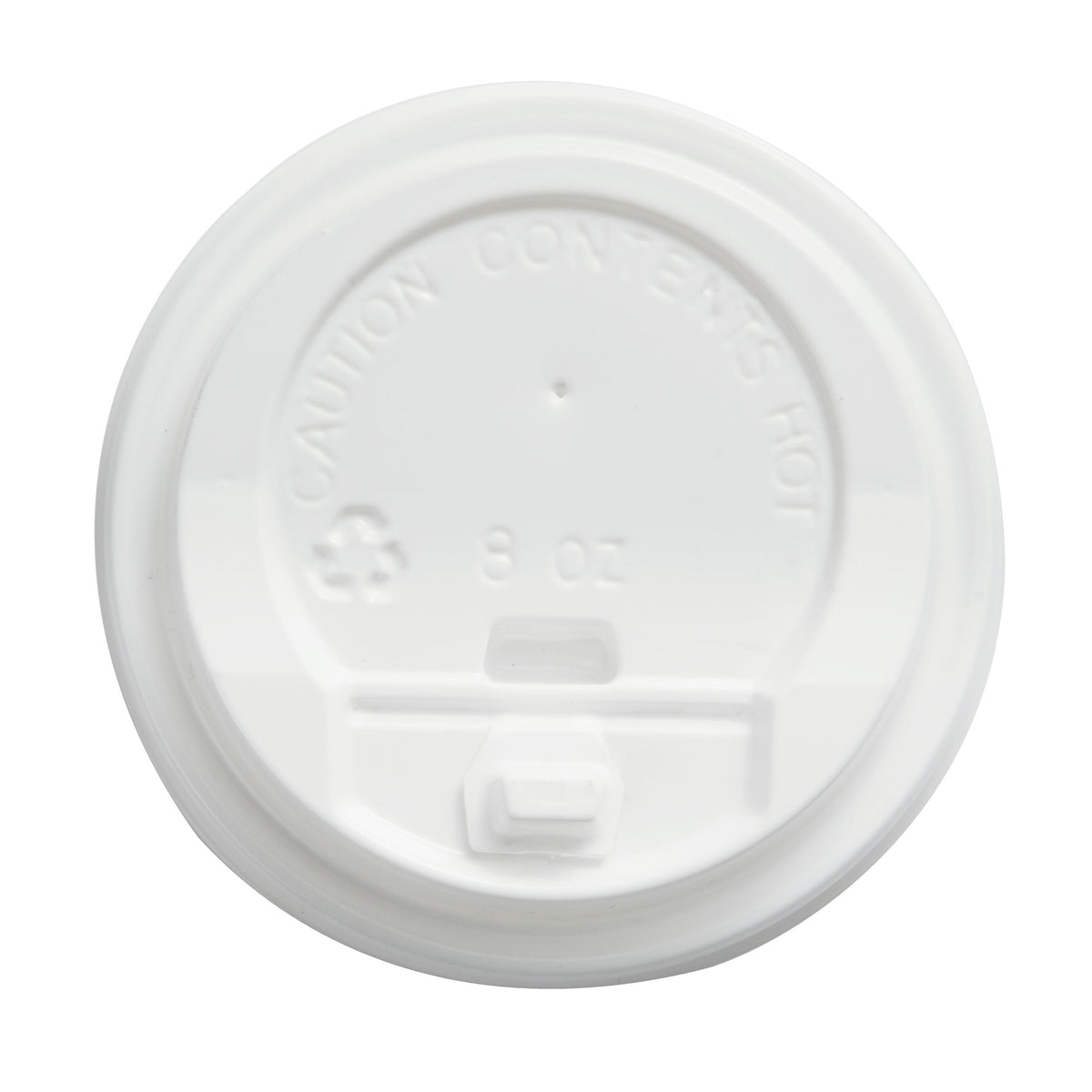 80mm mouth size 8oz coffee paper cup lid