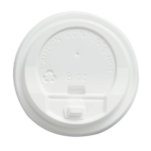 80mm Coffee Cup Lid White - On Sale