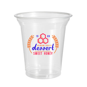 Custom Clear Plastic Cup - 12 Oz PET Plastic Cup for Cold Beverages – Print  My Stock