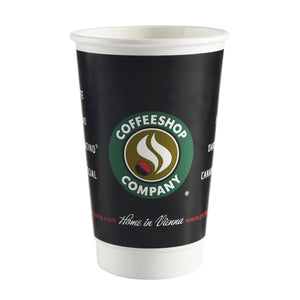 Custom Printed Double Wall Coffee Cups