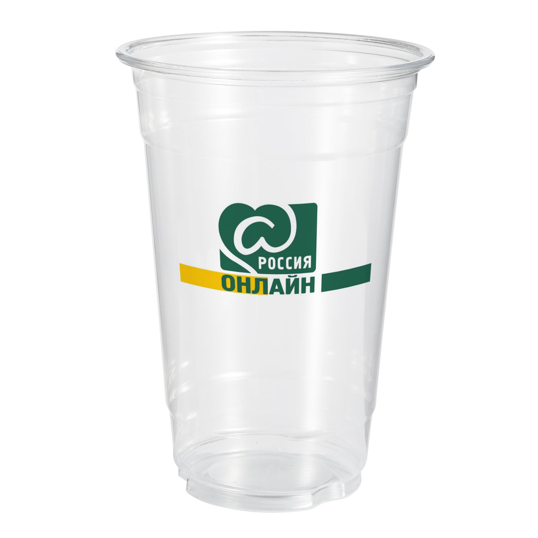 24oz PET Plastic Cup - Custom Printing