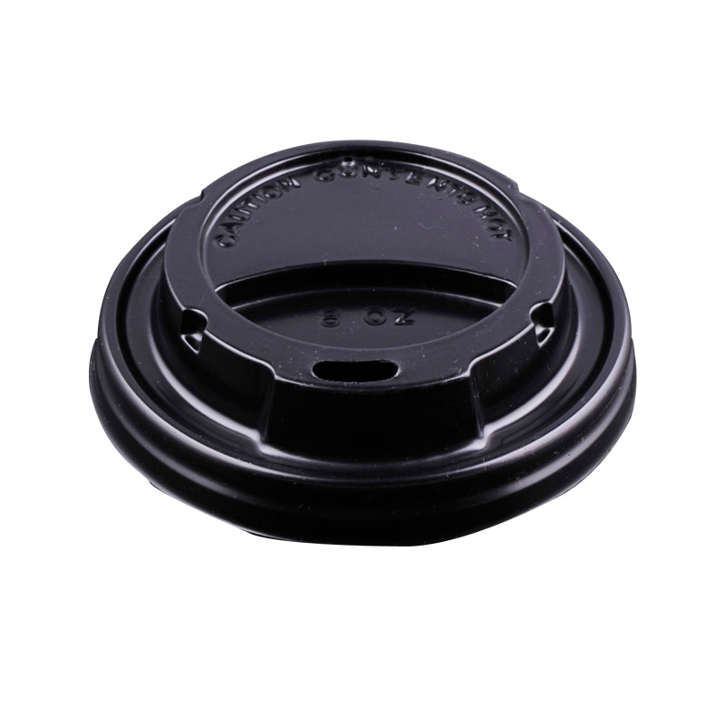 Lucky Pack LSF-080-23WSip Dome Lid for 8oz  Coffee  Cups and Paper Hot Cups, White