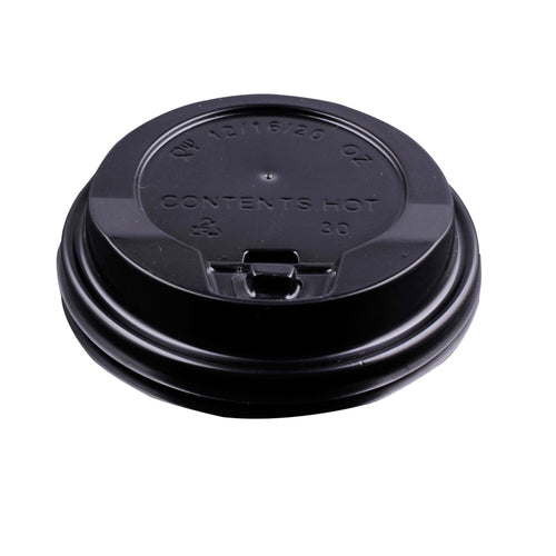 Lucky Pack Enclosure Dome Lid for 8oz  Coffee  Cups and Paper Hot Cups, White
