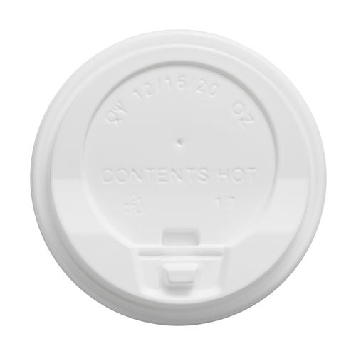 90mm Coffee Cup Lid White - On Sale